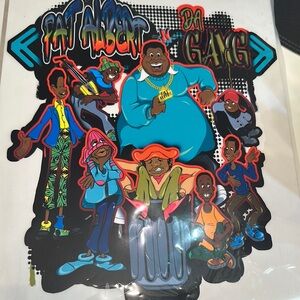 Fat Albert and the Gang Graphic Art iron on